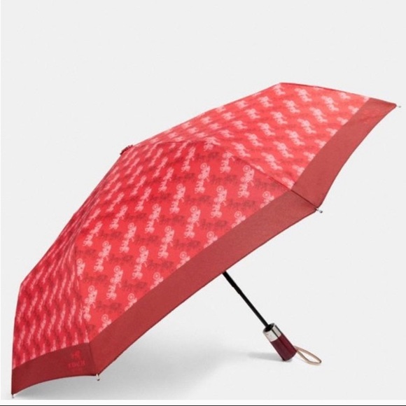 COACH Horse and Carriage Umbrella - Picture 1 of 1